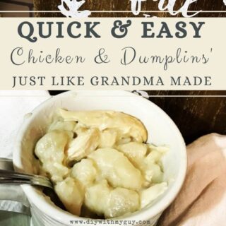 quick and easy chicken and dumplings