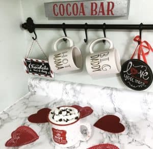 Valentine's Day Hot Chocolate Bar 