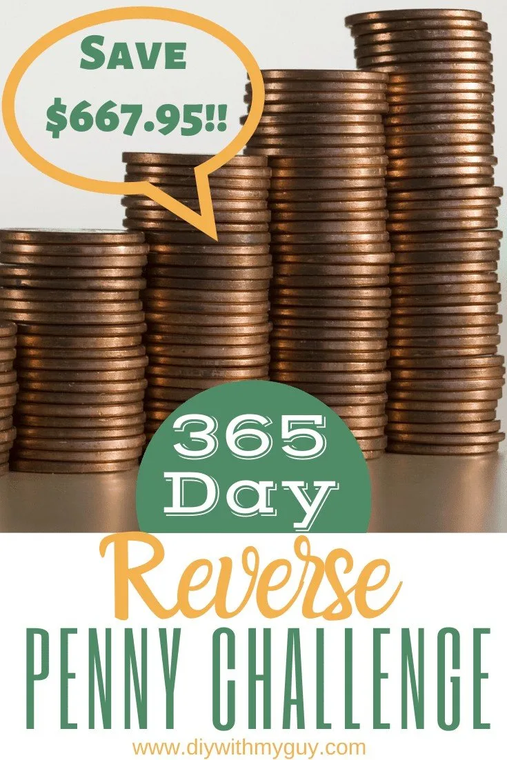 365 Penny Challenge Reversed