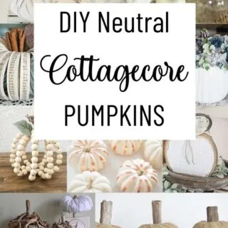 Fall Decor Cottagecore Pumpkins