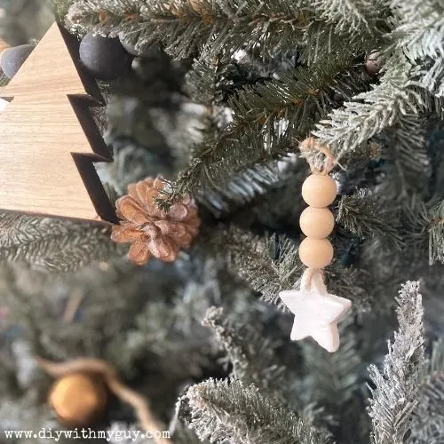 DIY Shooting Star Ornaments