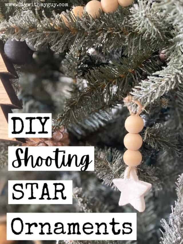 DIY Shooting Star Ornaments