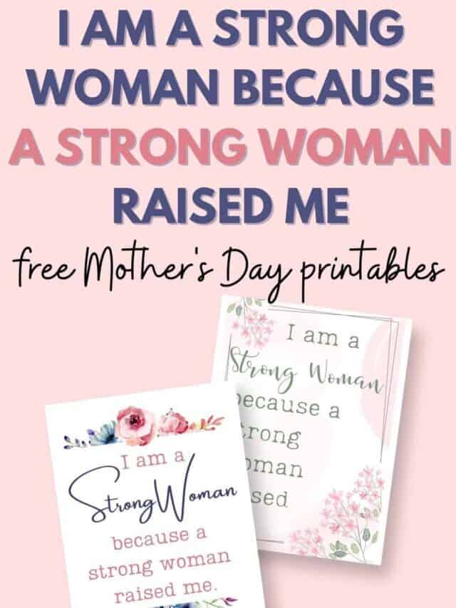 FREE Mother’s Day Printables