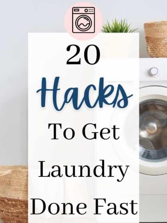 20 Laundry Hacks