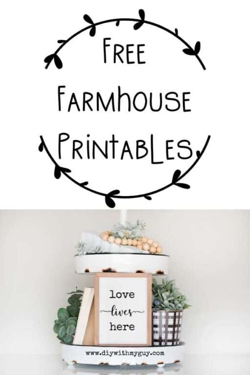 Free Printable Farmhouse Quotes - DIY Farmhouse Décor - DIY With My Guy