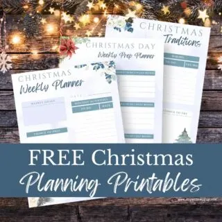 Free Christmas Planner Printables