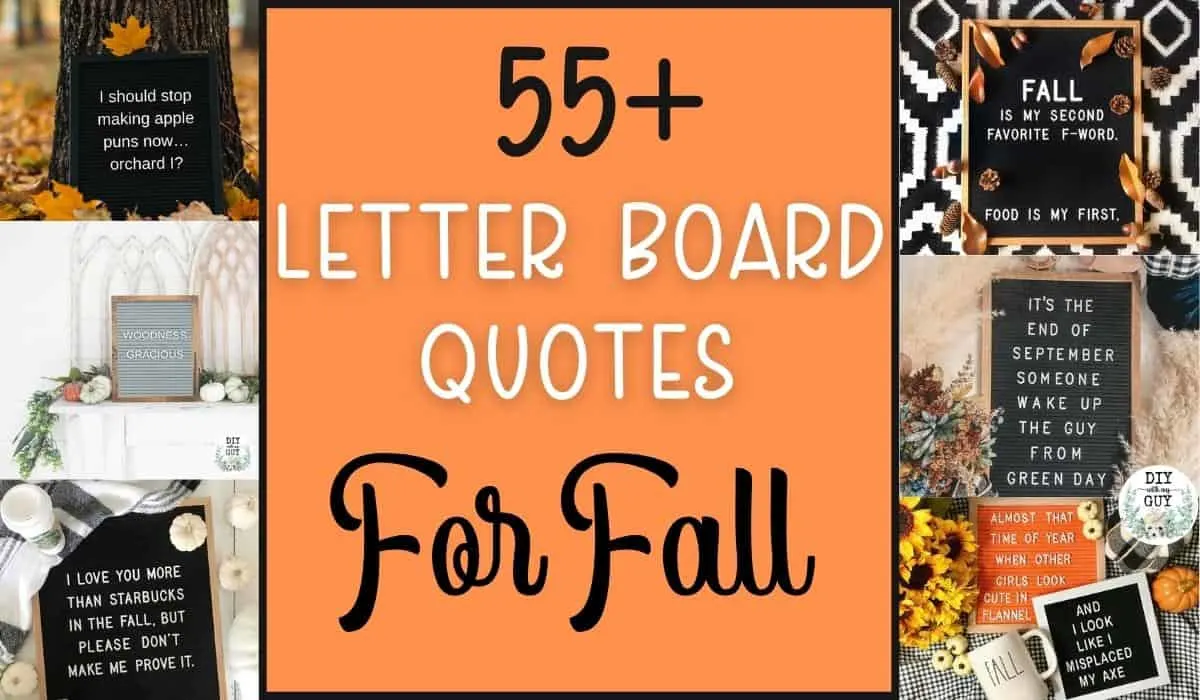 55+ Fall Letter Board Quotes (Cute & Funny Fall Sayings) - DIY With My Guy 55+ Fall Letter Board Quotes (Cute & Funny Fall Sayings) - DIY With My Guy