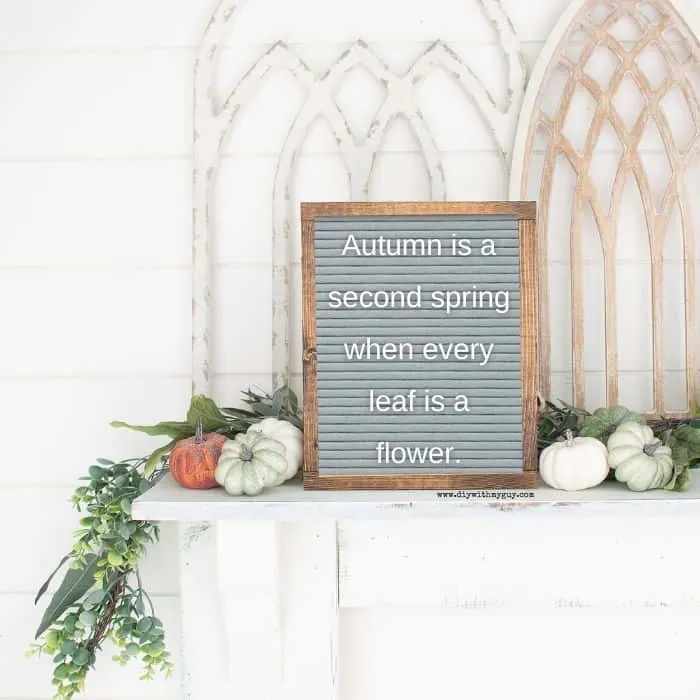 Fall Letter Board Quotes