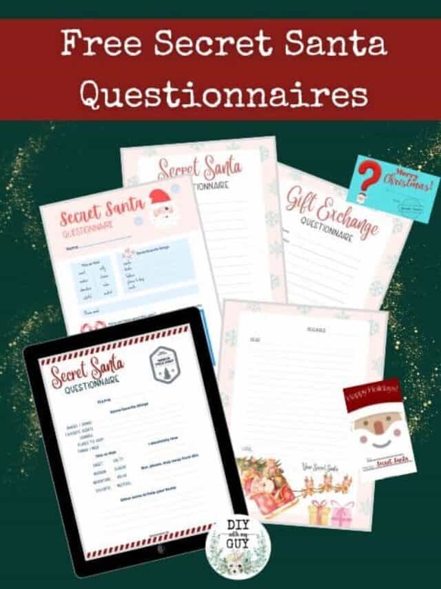 Secret Santa Questions & Printables