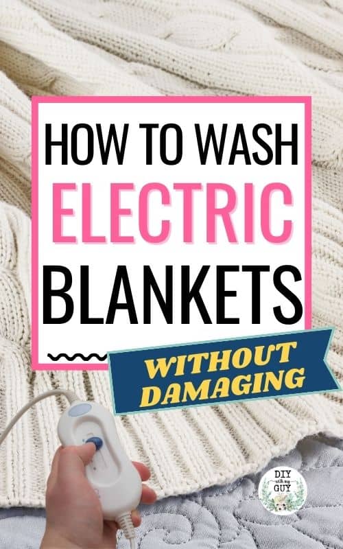 How to wash electric blanket