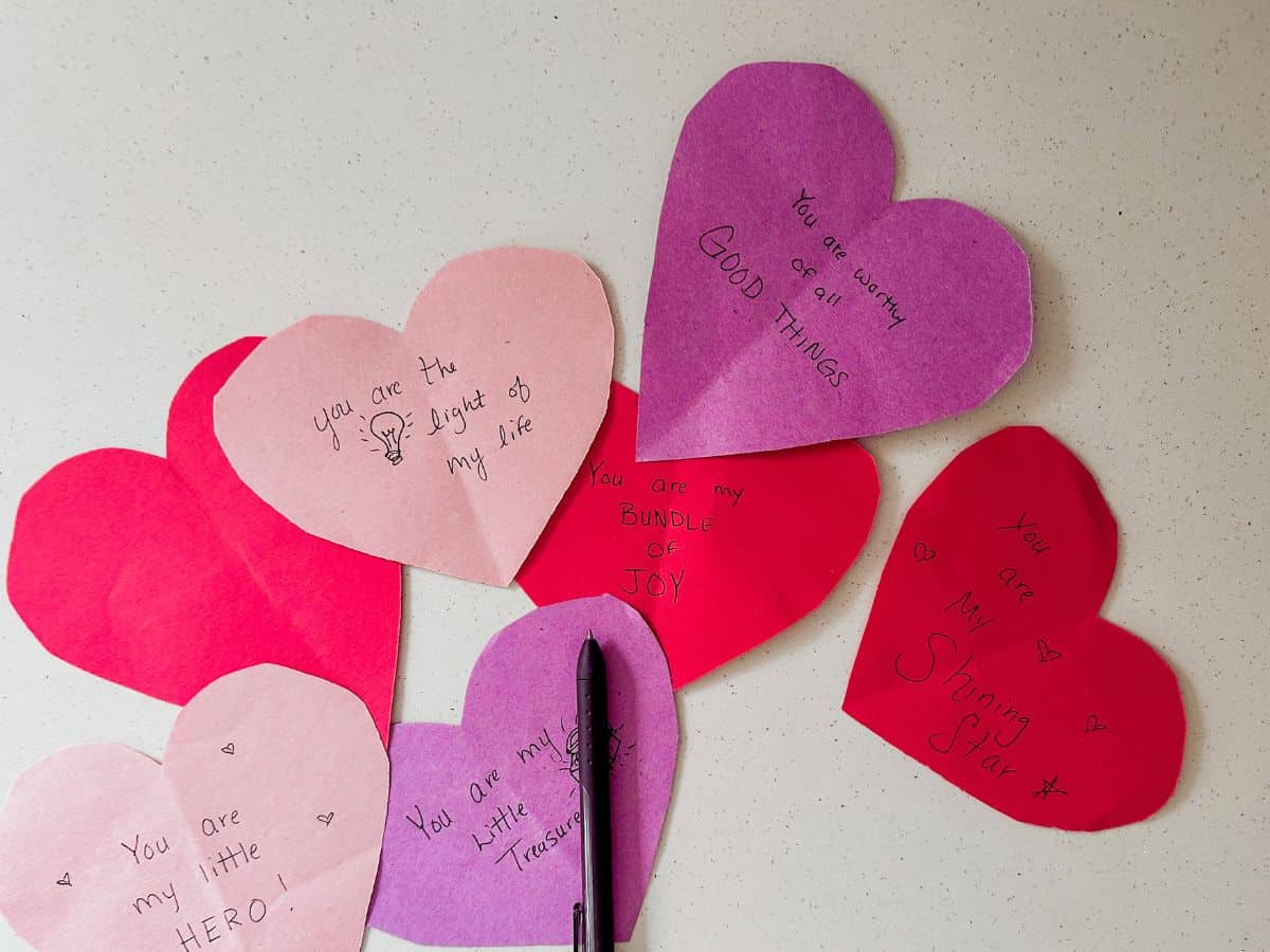 door hearts for valentines day