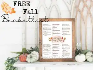 free fall bucketlist printable