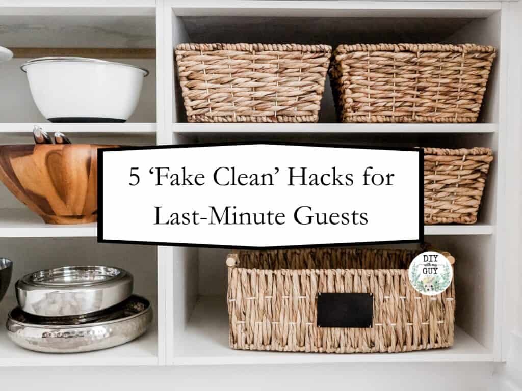clean house fast for company