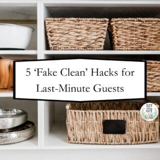 clean house fast for company