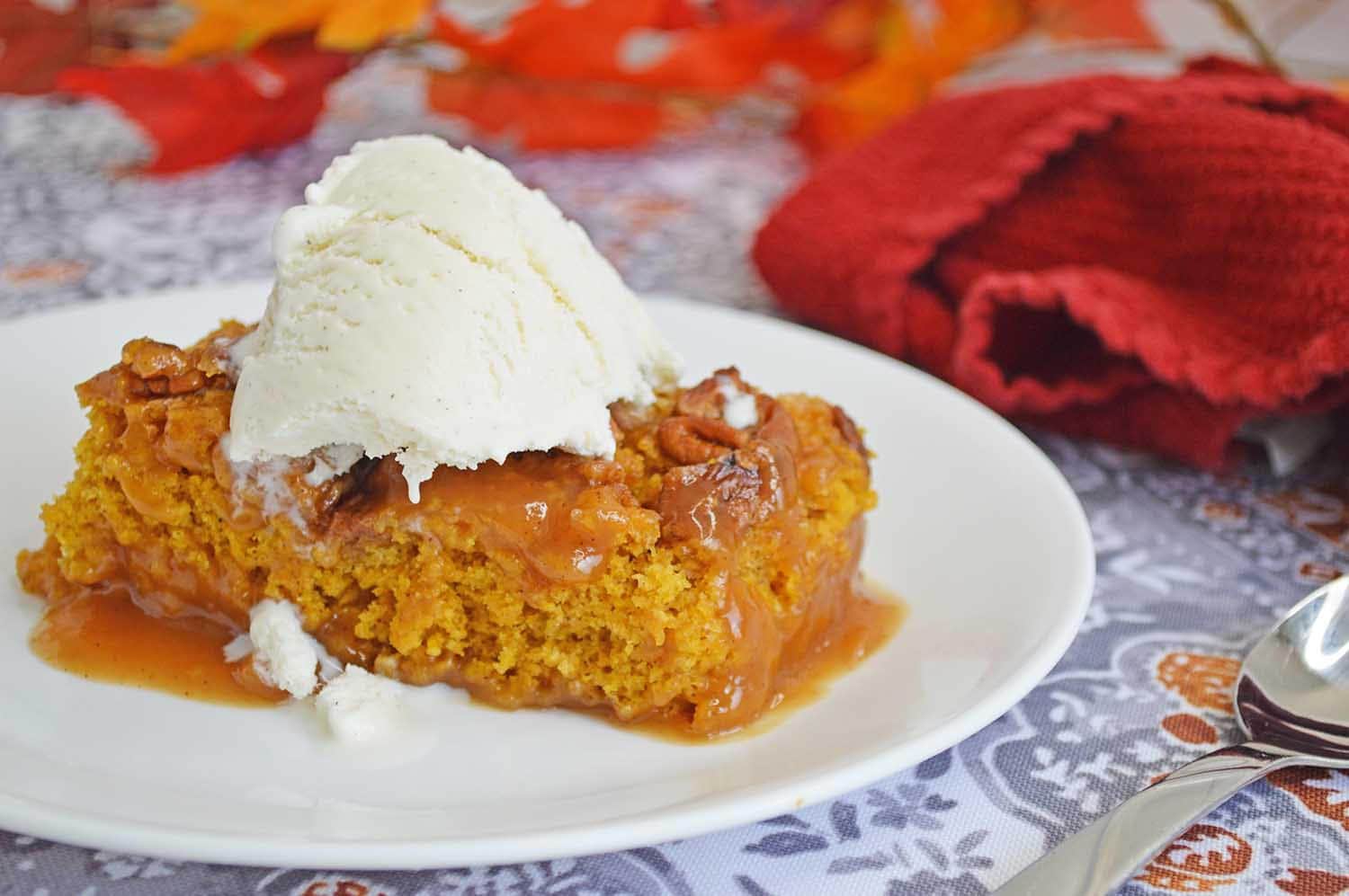Image for The BEST Easy Pumpkin Cobbler Recipe